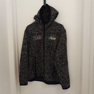 James Harvest Sportswear Women's Gray Hoodie Size L with Corporate Apparel Logos